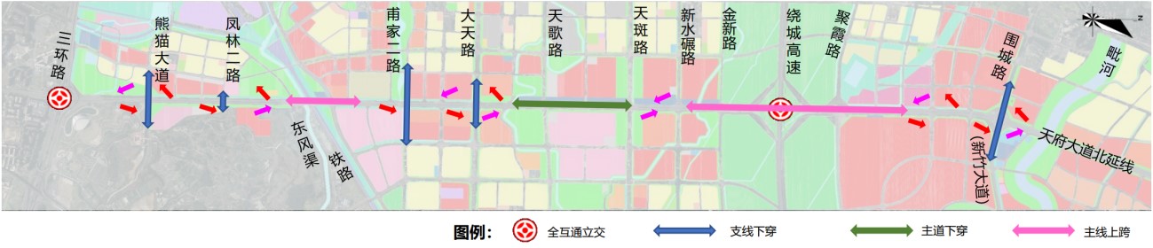 天府大道北延线三环路至新水碾路段交通将有优化调整5.jpg